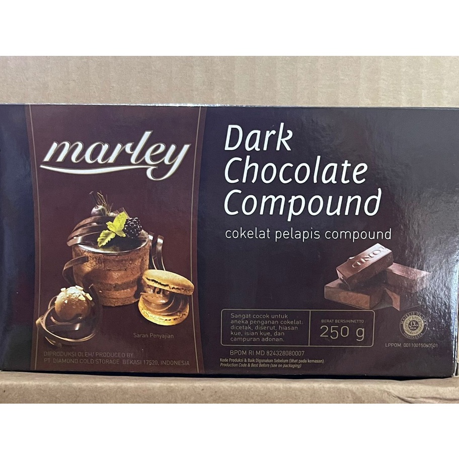 

MODEL OQQ653 Marley Dark Chocolate Compound Dark 25gr