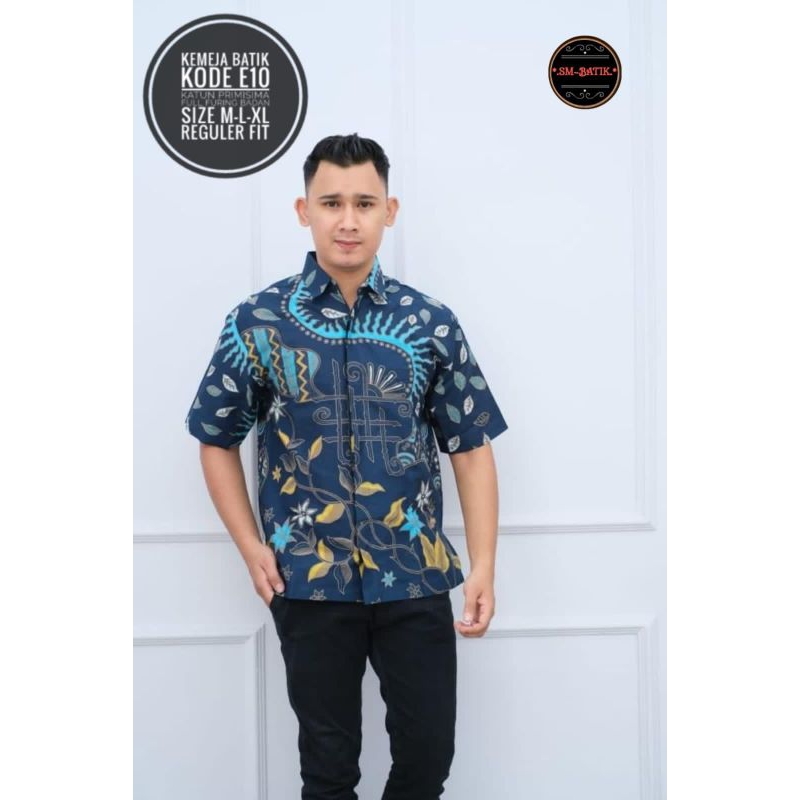 batik lengan pendek SM
