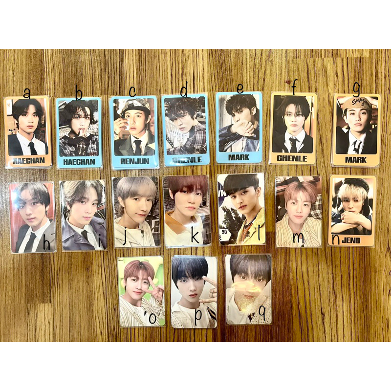 [OFFICIAL] NCT DREAM - ISTJ TRADING CARD Ver C & D PHOTOCARD OFFICIAL Haechan Jaemin Jeno Chenle Jis