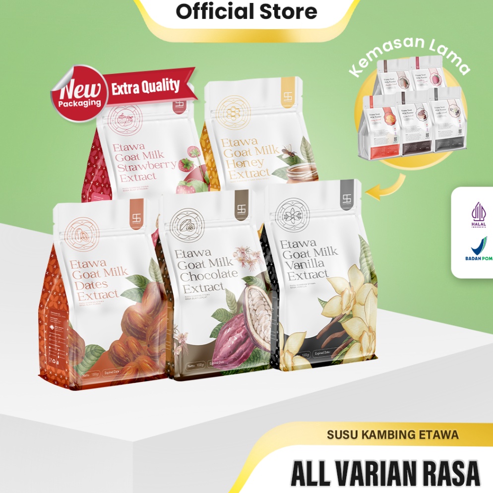 

TIPE XQX771 Ternak Syams Susu Kambing Etawa Bubuk Rasa Varian Cokelat coklat Chocolate stoberi strawberry vanilla vanila vanili kurma qurma honey madu Syams 5 gram 12 kg Pure Murni Alami Organik Pasteurisasi tanpa campuran gula Original Kiloan Asli N