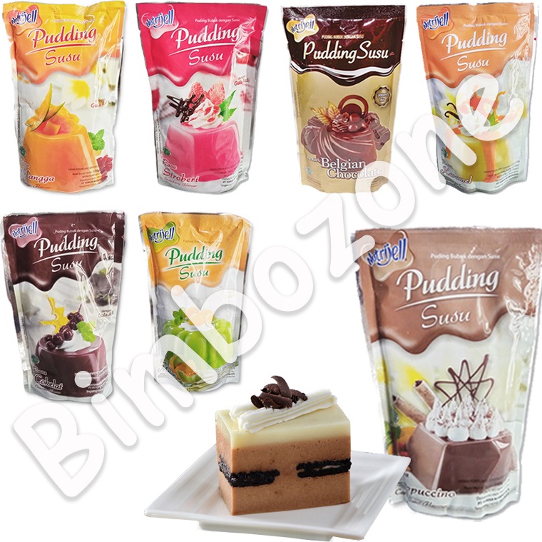 

modelTipe MSP72 Bimbozone Makanan anak Nutrijel Puding susu agar NUTRIJELL PUDDING SUSU