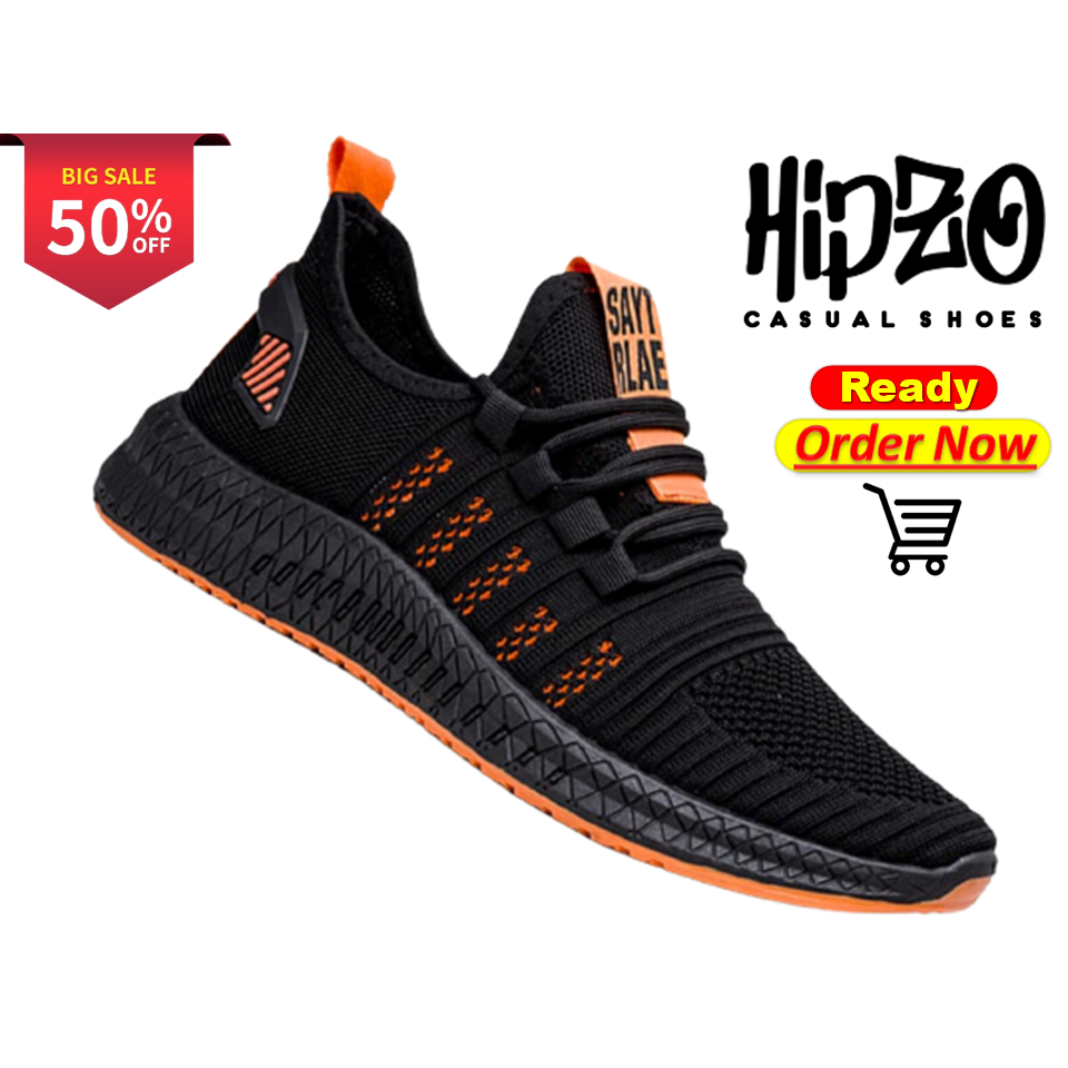 Sepatu Sneakers Pria Wanita Hipzo A9 100% ORIGINAL Sepatu Pria Untuk Jogging Cowok Dewasa