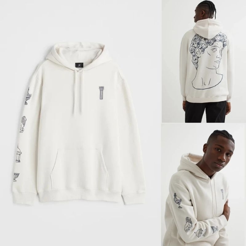 HOODIE HM STATUE YUNANI TEBAL TERMURAH - HOODIE MURAH - HOODIE HM