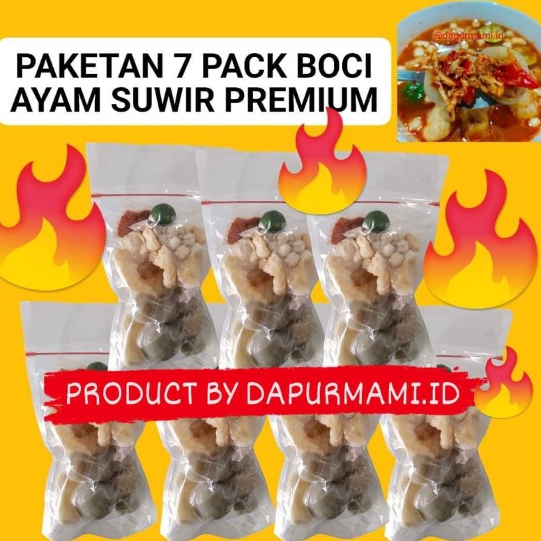 

MODEL RAW293 PAKET 7 BUNGKUS BASO ACI AYAM SUWIR PREMIUM