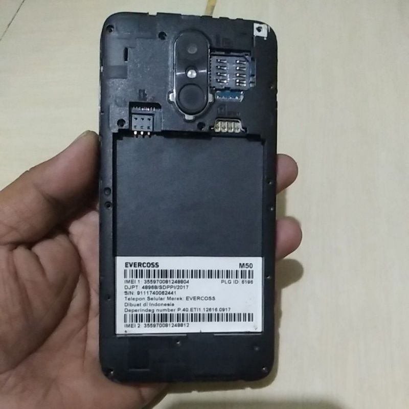 Evercoss m50 minus lcd