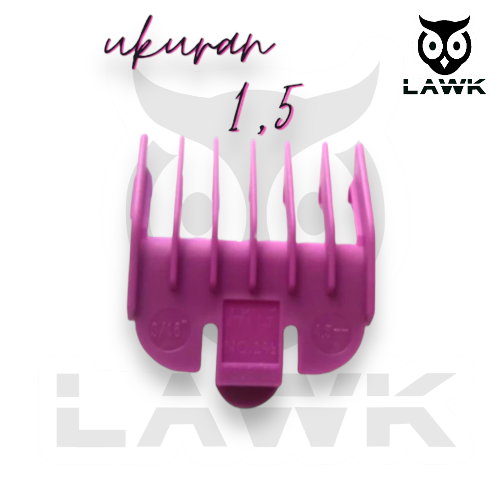 sepatu clipper 1,5 guard clipper atack comb