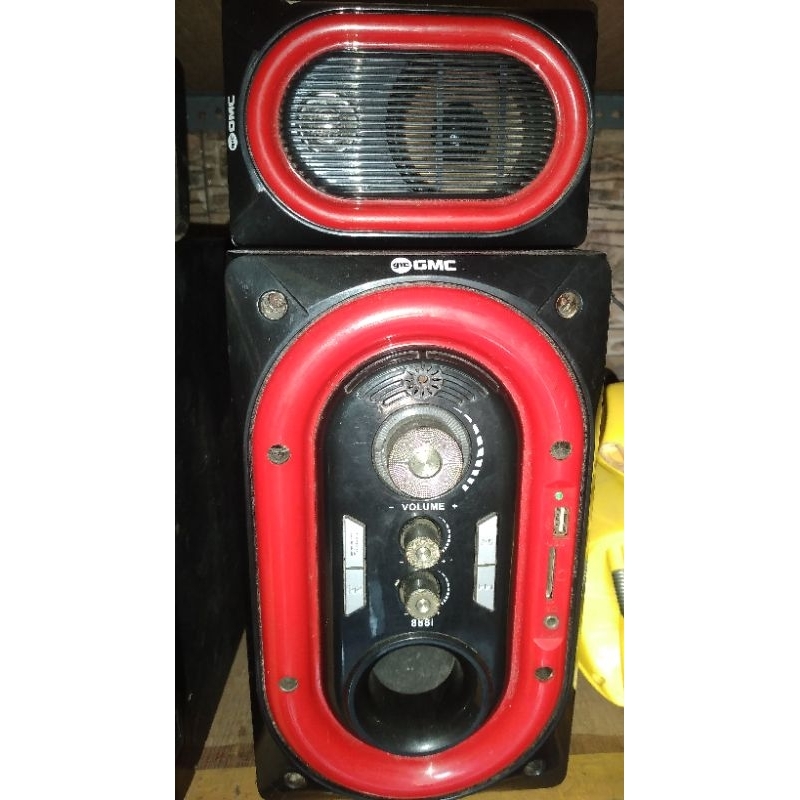speaker aktif subwoofer GMC...sdh usb mp3,