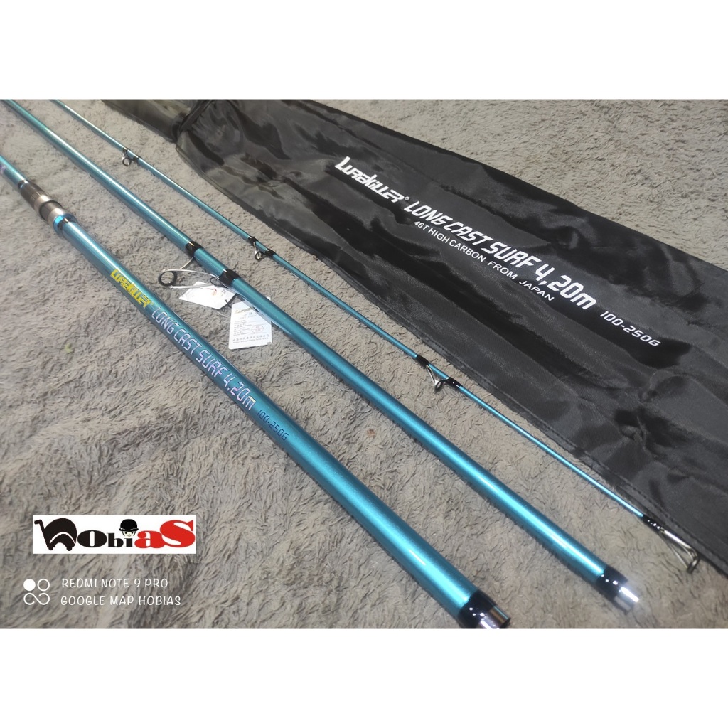 Joran Pancing sambung 3 Lurekiller Long Cast Surf 420