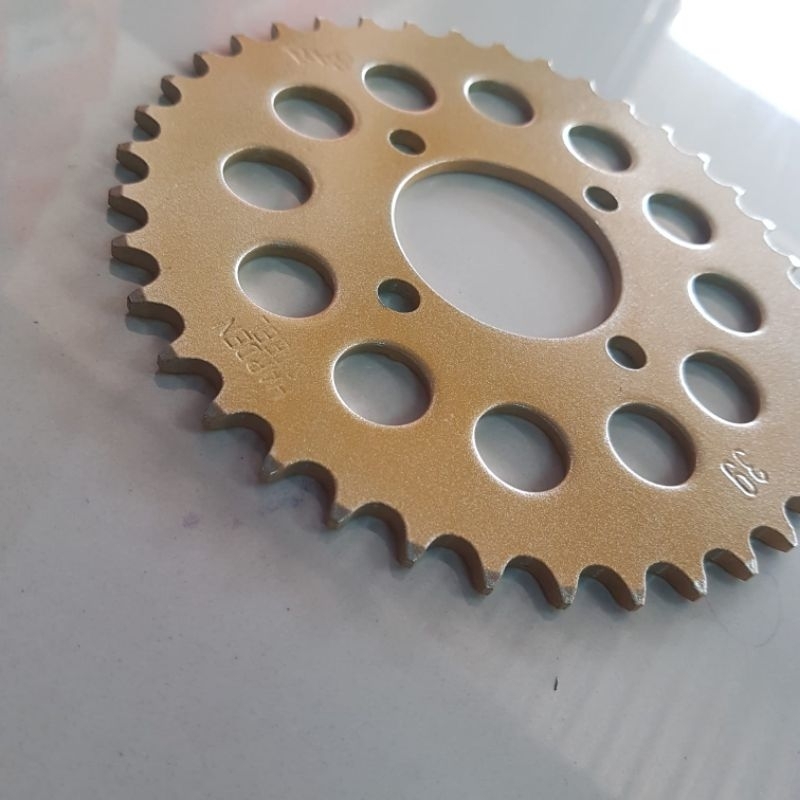 GEAR BELAKANG RACING GOLD SUZUKI SHOGUN SMASH 38T 39T 40T RIKO 415