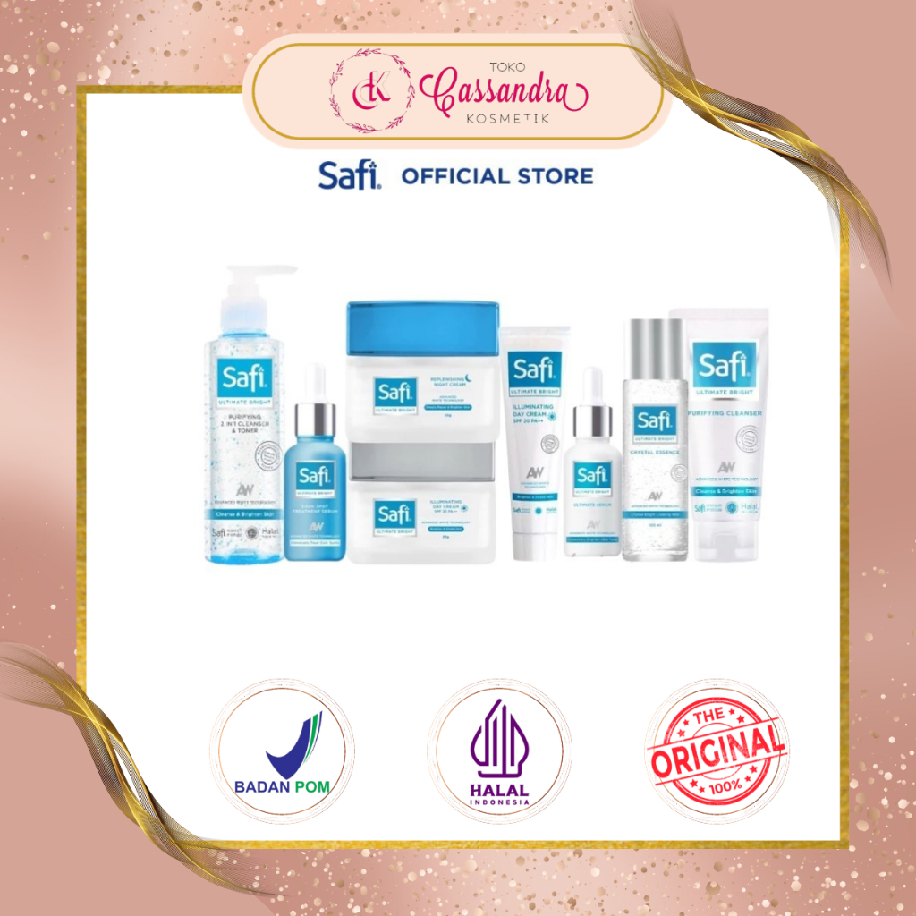 PAKET SAFI WHITE EXPERT TERLENGKAP