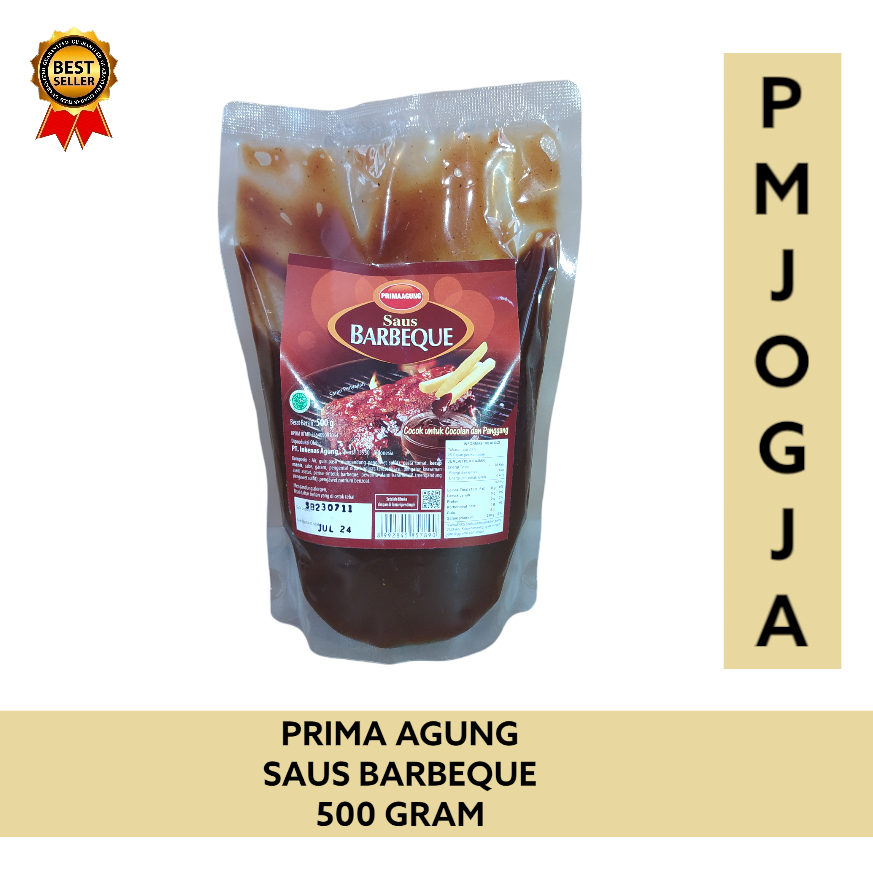 

Prima Agung Saus Barbeque 500 Gram / Saos BBQ / Halal
