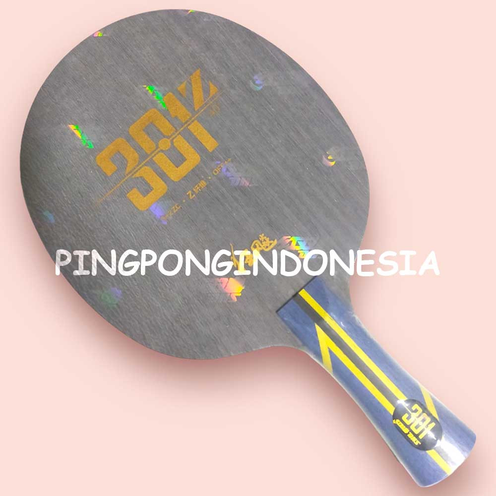 DHS Hurricane 301Z - Blade Kayu Pingpong Tenis Meja Bat Bet Offensive 301 Z Kayu Tenismeja