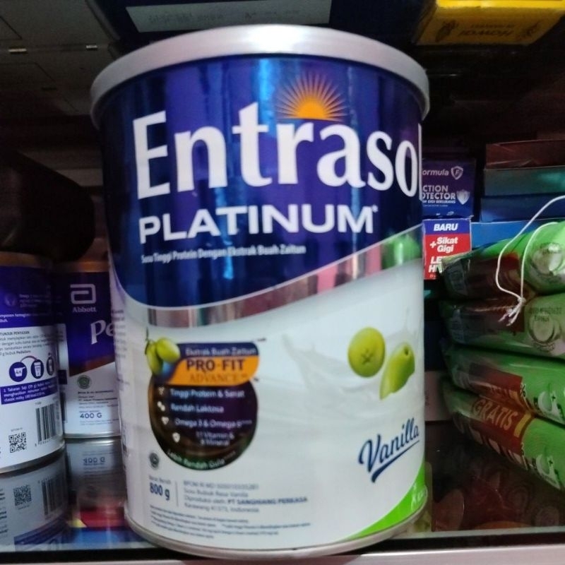 

ENTRASOL PLATINUM 800 GRAM VANILA