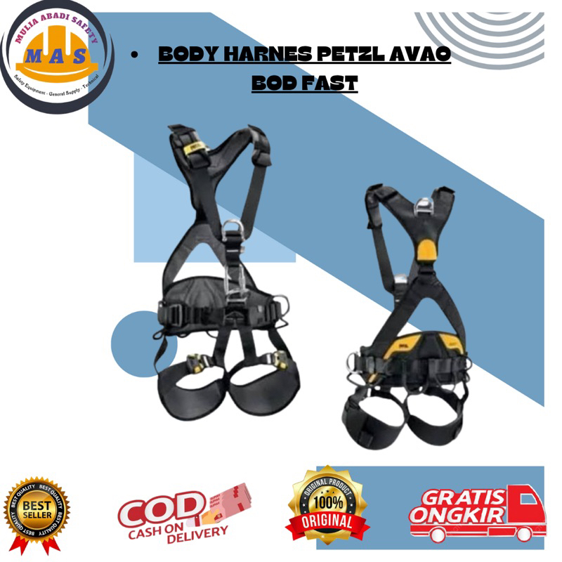 FULL BODY HARNES PETZL AVAO BOD FAST ORIGINAL / Full Body Petzl Avao Bod Fast