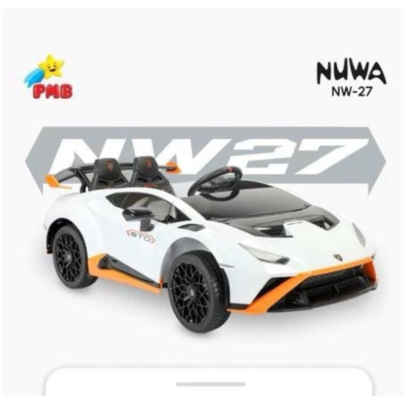 MOJOKIDS - MOBIL AKI ANAK PMB NUWA NW 27 LAMBORGHINI SVJ LISENSI LICENSED ADA TOKO MAINAN ANAK MOJOK