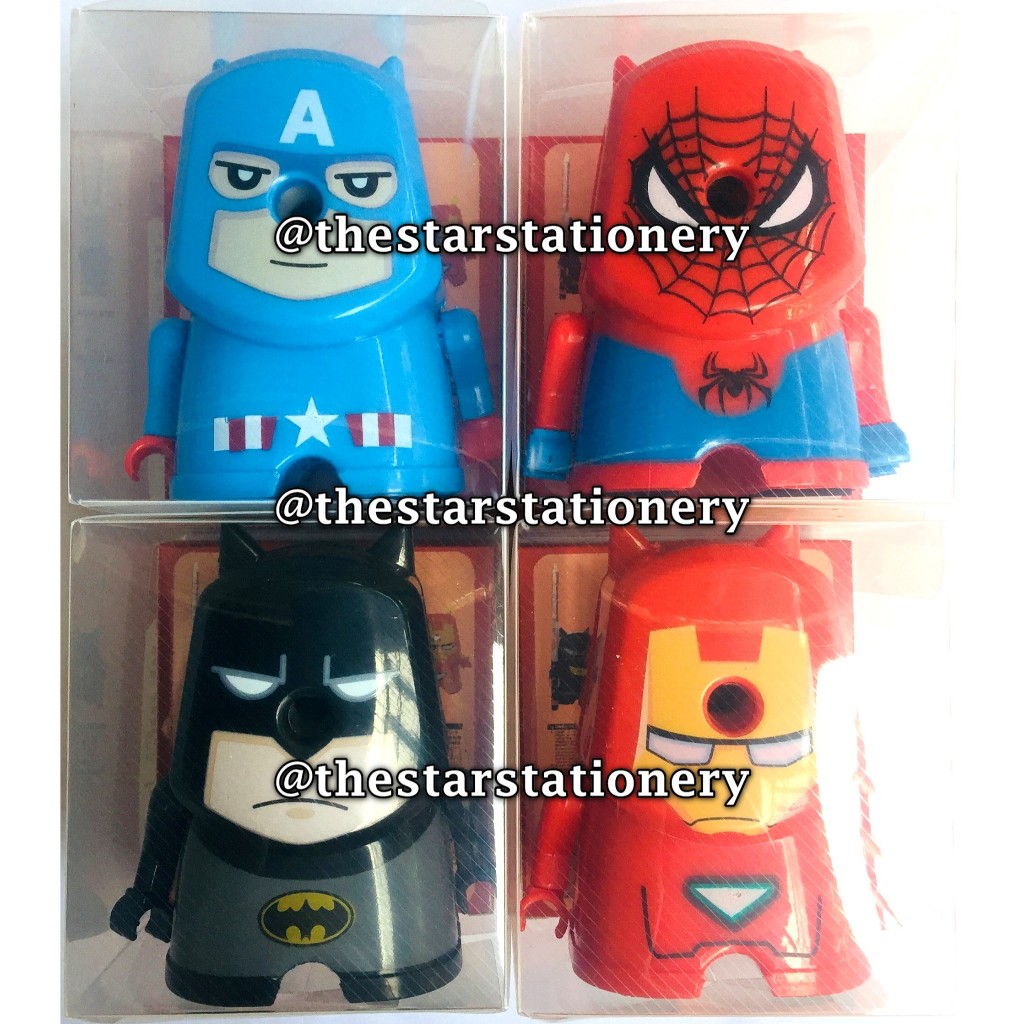 

(1 Biji) Rautan Meja Superhero 7913 / Rautan Meja Fancy / Rautan Putar Karakter Superhero