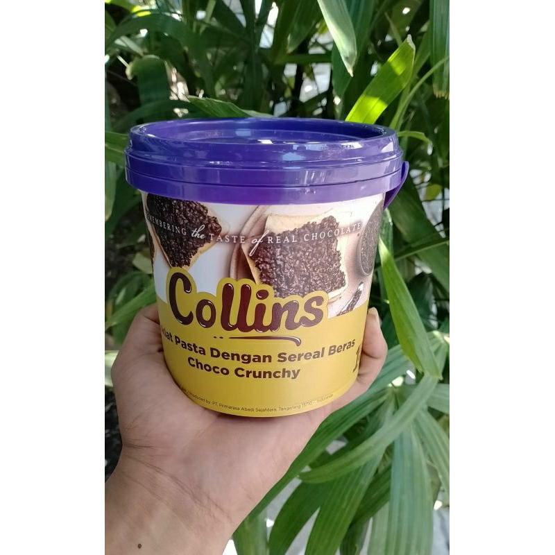 

Collins Choco Crunchy 1KG | Selai Coklat Crunchy | Topping Coklat | Selai Coklat Enak | Coklat Viral