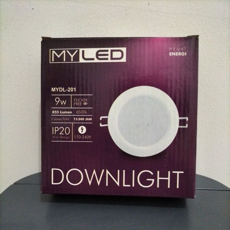 MYLED DOWNLIGHT 9 Watt / SUNSAFE DOWNLIGHT 9 Watt