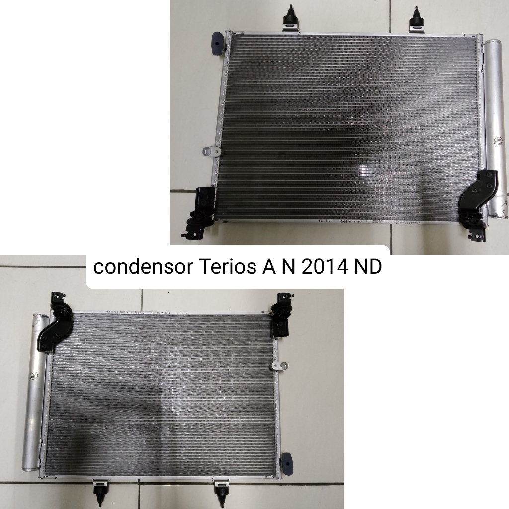 Condensor Condenser AC Mobil Daihatsu Terios All New 2014 / Toyota Rush All New 2014 - Denso Asli Or