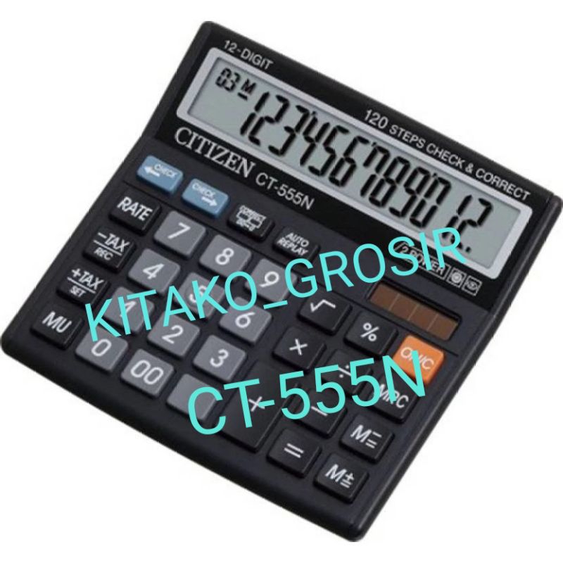 

CALCULATOR CITIZEN ct 815N/ct-555N/ct-169 calculator citizen 12 DIGIT CALCULATOR citizen /ORI/citizen