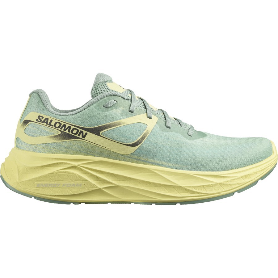 Sepatu Salomon Aero Glide Mens Road Running Shoes - Granite Green