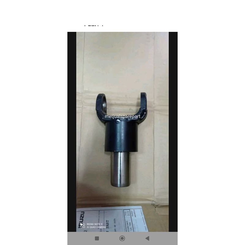 YOKE KOPEL FLANGE KETAPEL KOPEL BELAKANG ISUZU DMAX 4JH 4JJ 3000cc ori