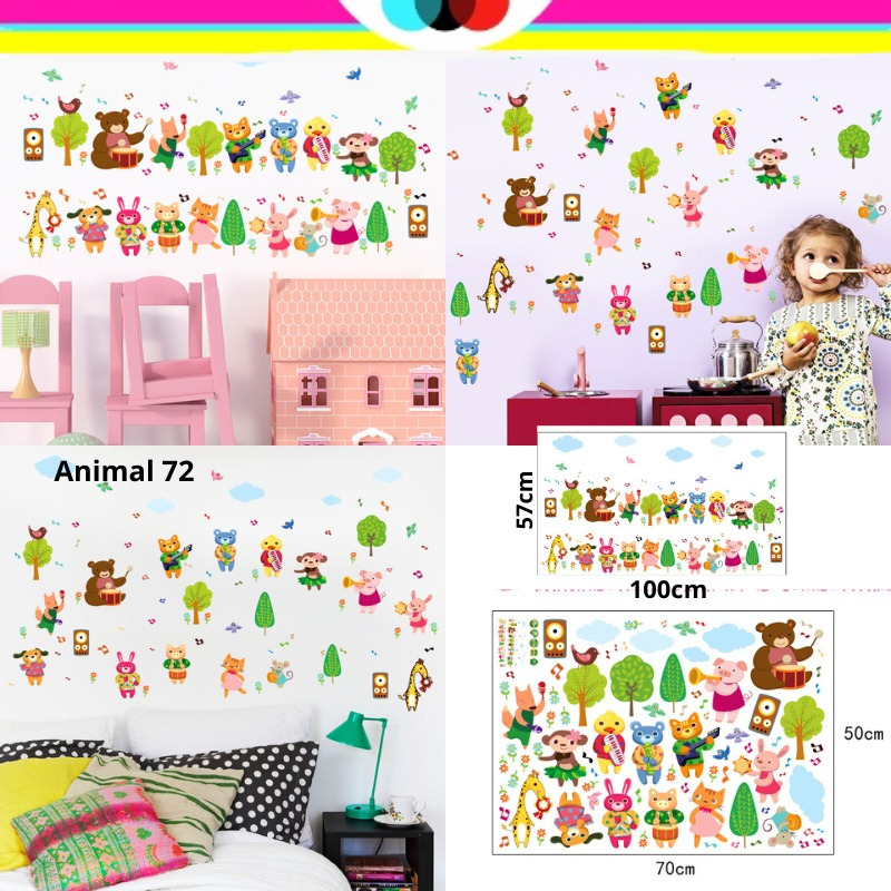 WALLSTICKER WALL STICKER STIKER DINDING DEKORASI RUMAH RUANG TIDUR ANAK ANAK COWOK CEWEK PREMPUAN WA