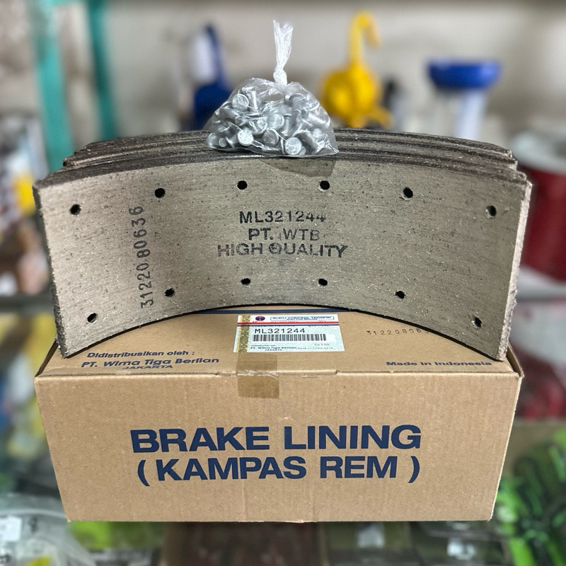 Sepatu Rem / Linning PS125 Canter WTB