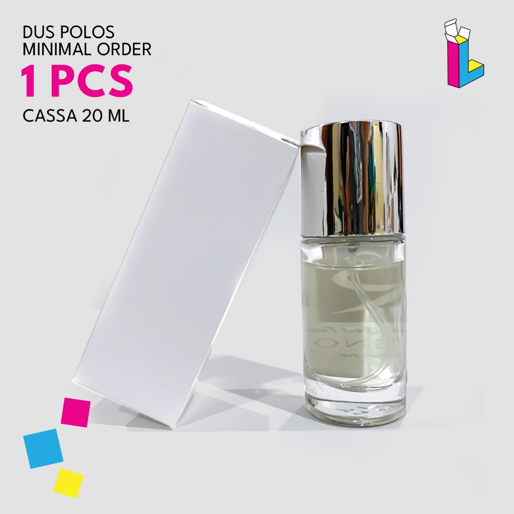 

Dus Kemasan / Box Parfum Botol Casa 20ml / Catur 20ml POLOS bahan Ivory