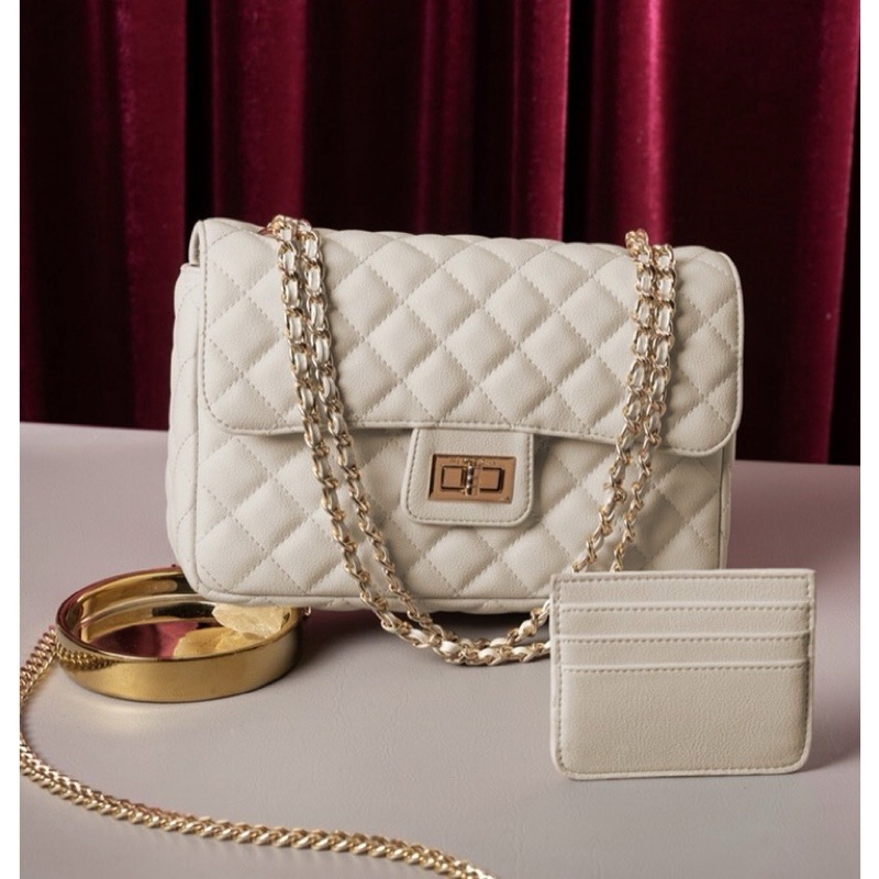 HEYLOCAL BOSTON BAG VANILA