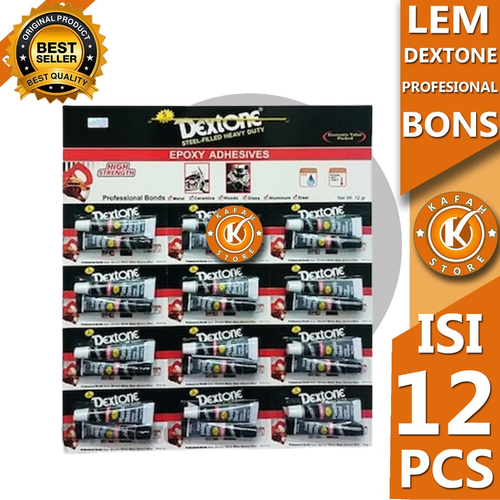 

LEM DEXTONE PLASTIC STEEL PROFESIONAL BONS 1 LEMBAR