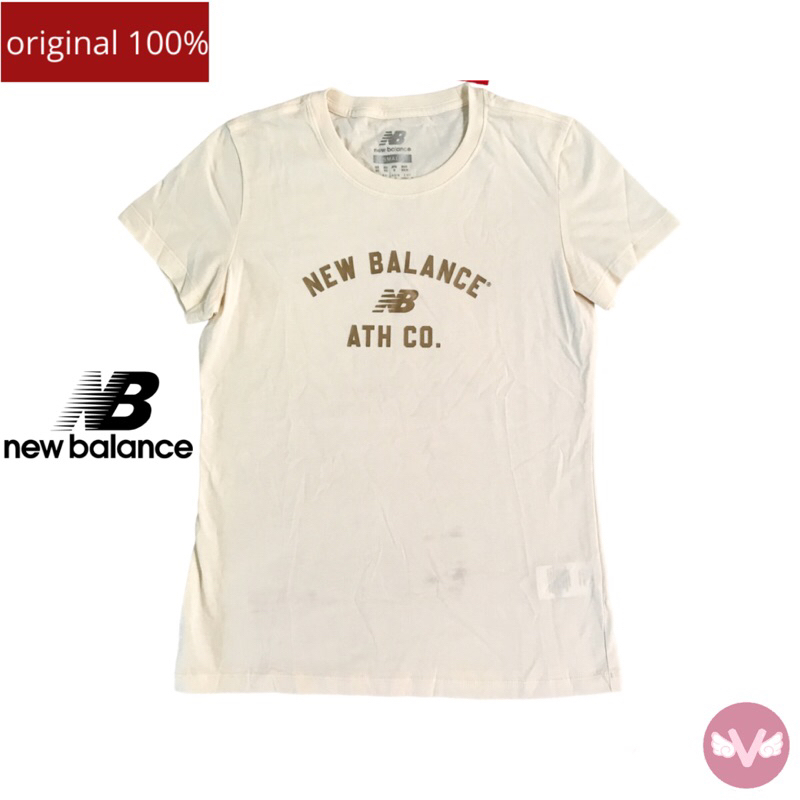 New Balance Tshirt Baju kaos Wanita New Balance Original Baju olahraga wanita Baju New balance wanit