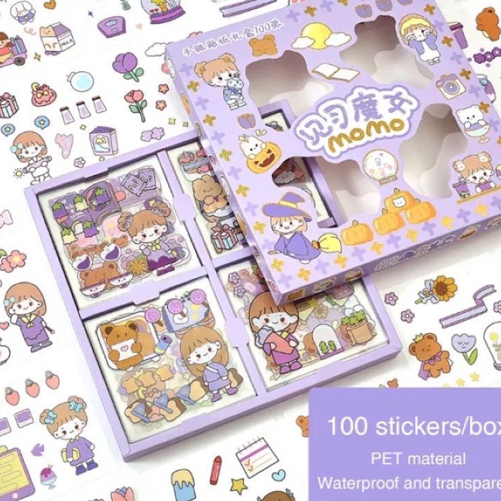 

Kirim Langsung Sticker Waterproof Sticker Momo Dapat Box Isi 1 Lembar