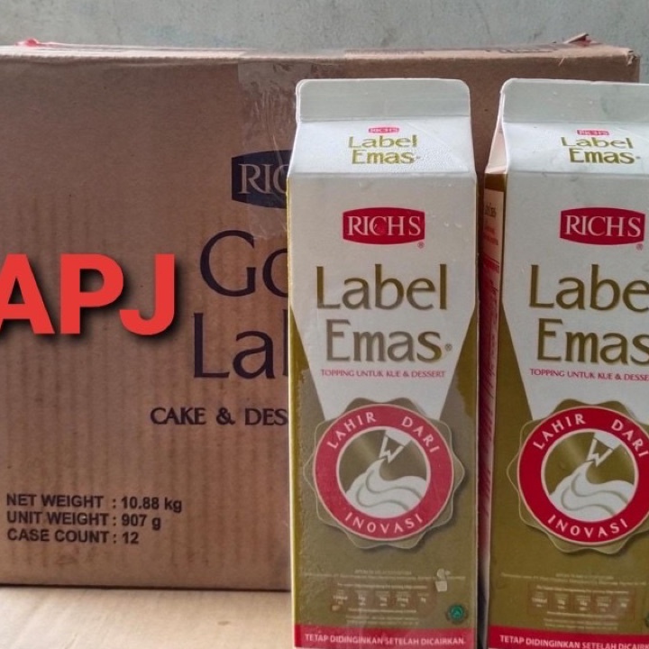 Terkini Rich Gold Label Label Emas 97gr