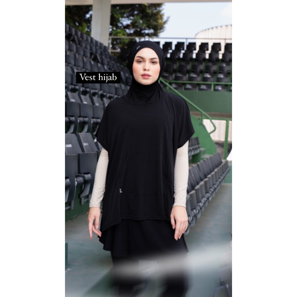 HEYLOCAL - Inspire Sport Vest Hijab- Open Jastip Trusted