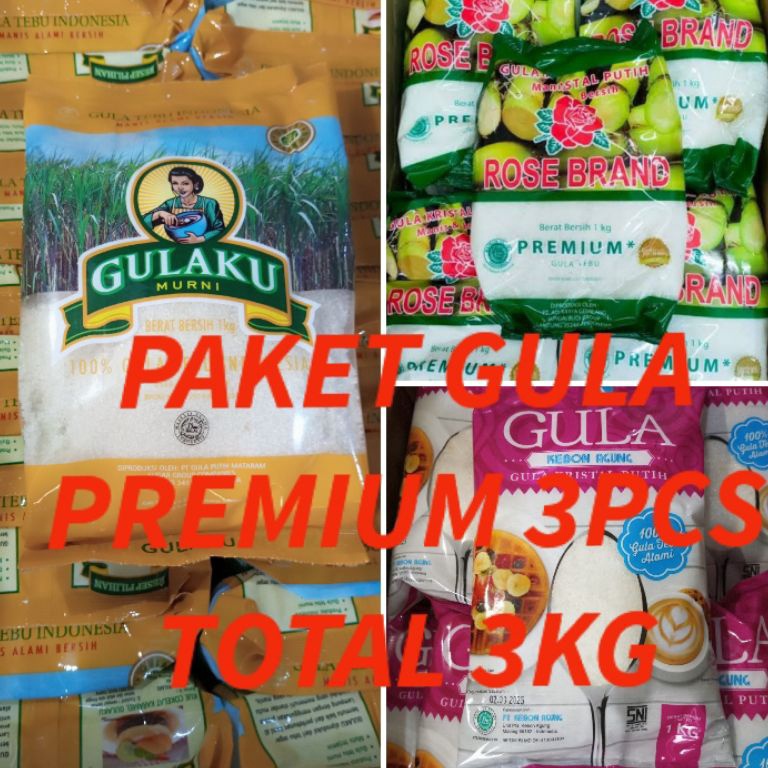 

Re4dy Paket Gula Premium 1Kgan 3Pcs Minyak Premium MURAHHH Malang Jatim