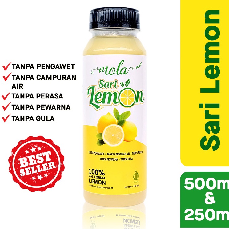 

Bestseller Mola Sari Lemon Asli Jus Diet Detoks Alami Sale