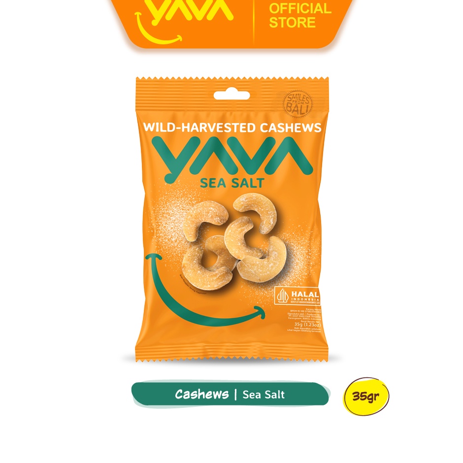 

Best Produk YAVA Cashew SeaSalt 35g Diskon