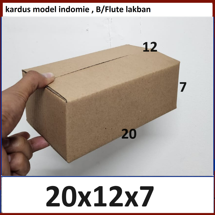 

Kardus 20x12x7 cm IND