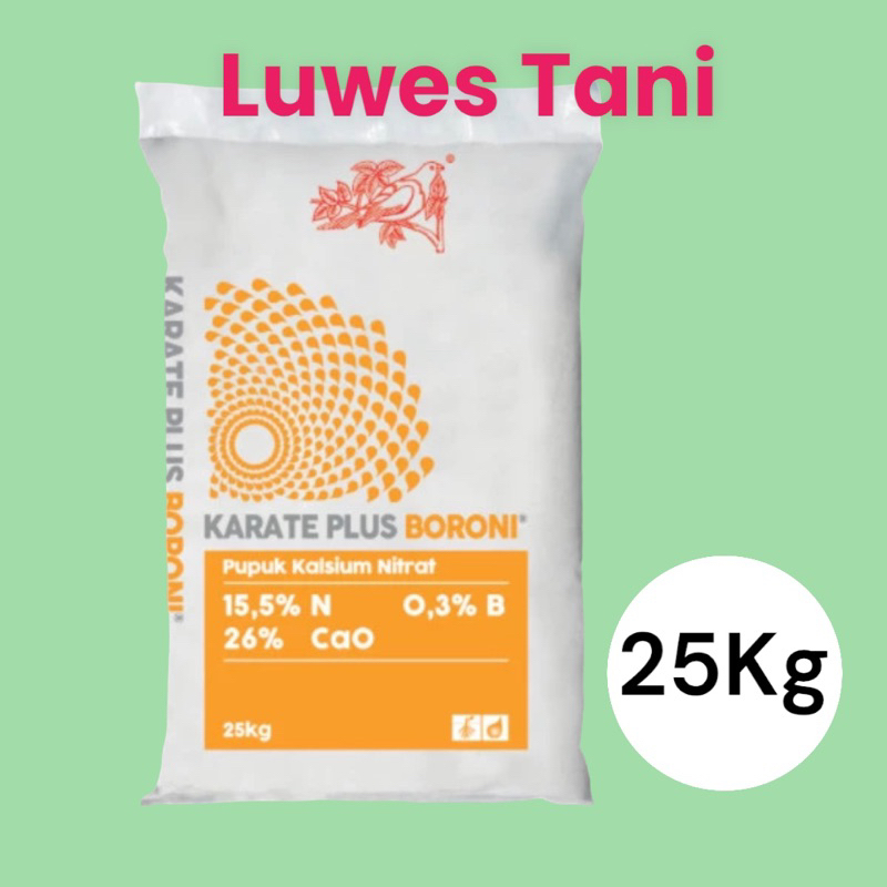 ( Kemasan Karung 25kg ) Boron Karate Plus Boroni 25 kg Pupuk Kalsium Nitrat