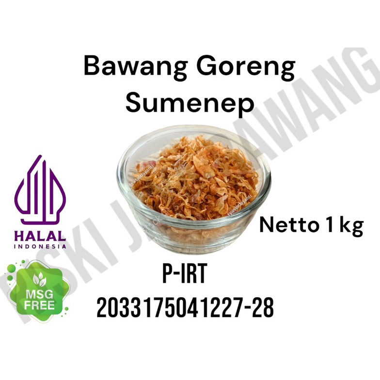 

Re4dy BAWANG GORENG 1 KG Terlarisss