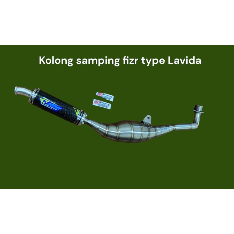knlpot fizr kolong samping  type Lavida premium