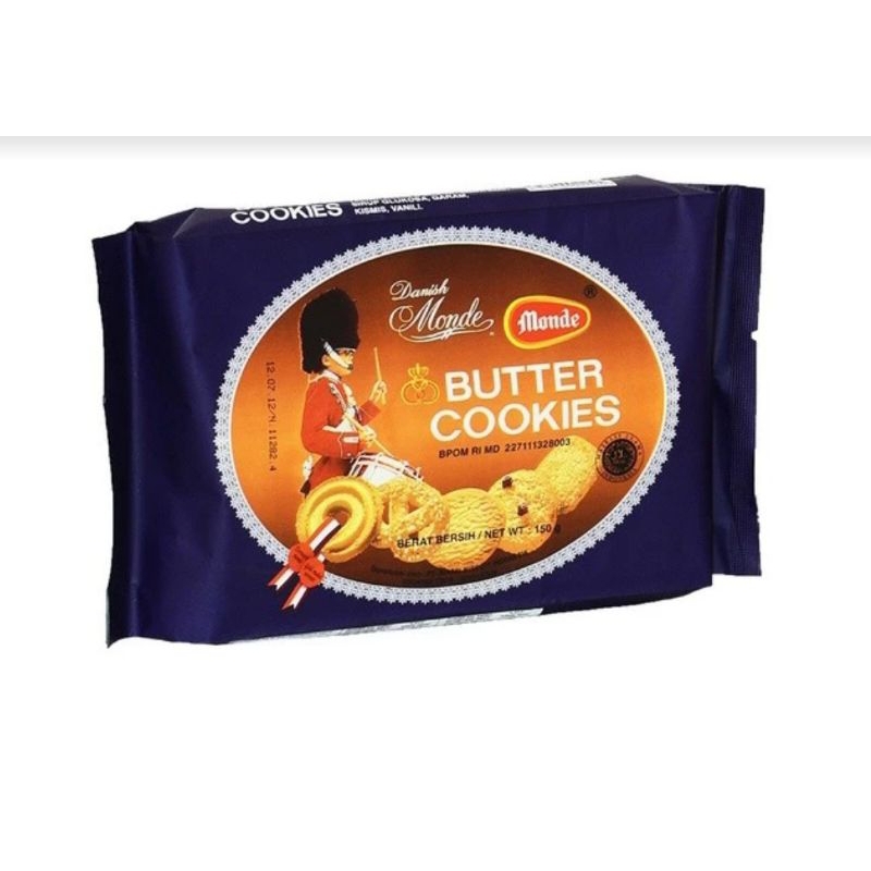 

monde butter cookies 150 gram