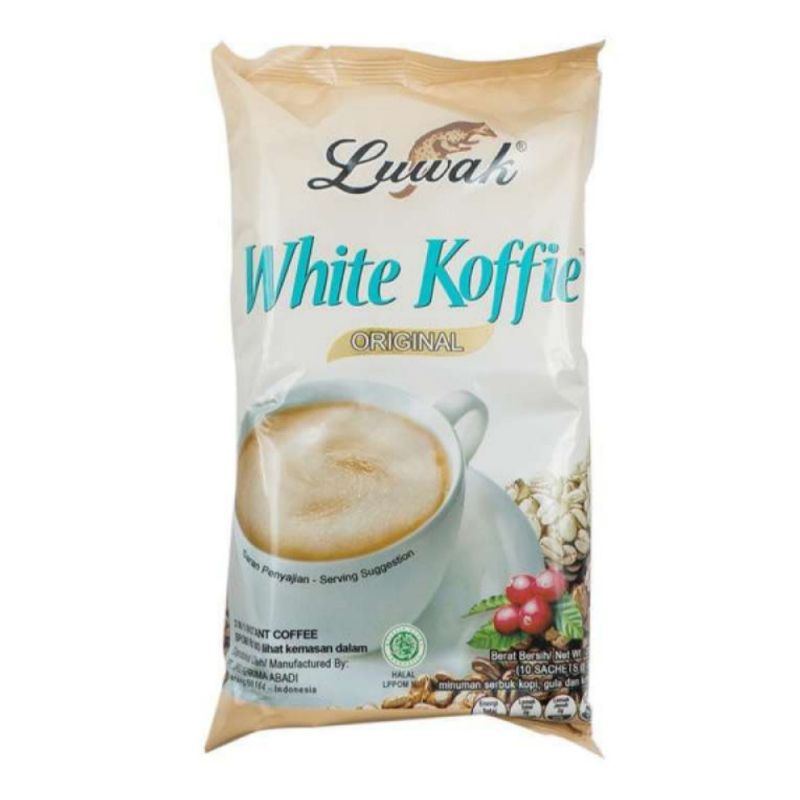

Luwak White Coffee isi 10 sachets