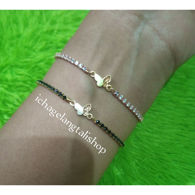 gelang serut kupu 0,2 grm Semar Nusantara