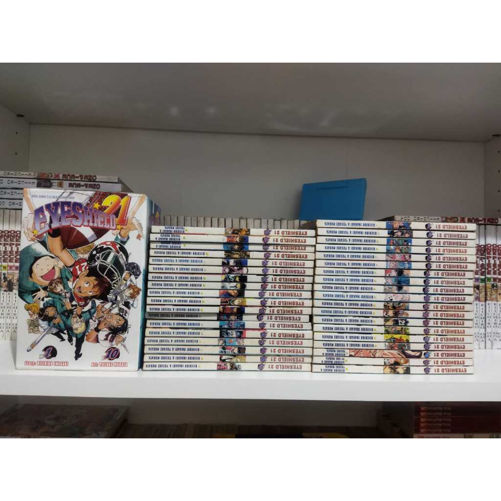 Komik Eyeshield 21 1-37 Tamat ELEX by Yusuke Murata BONUS BOXSET 1-10
