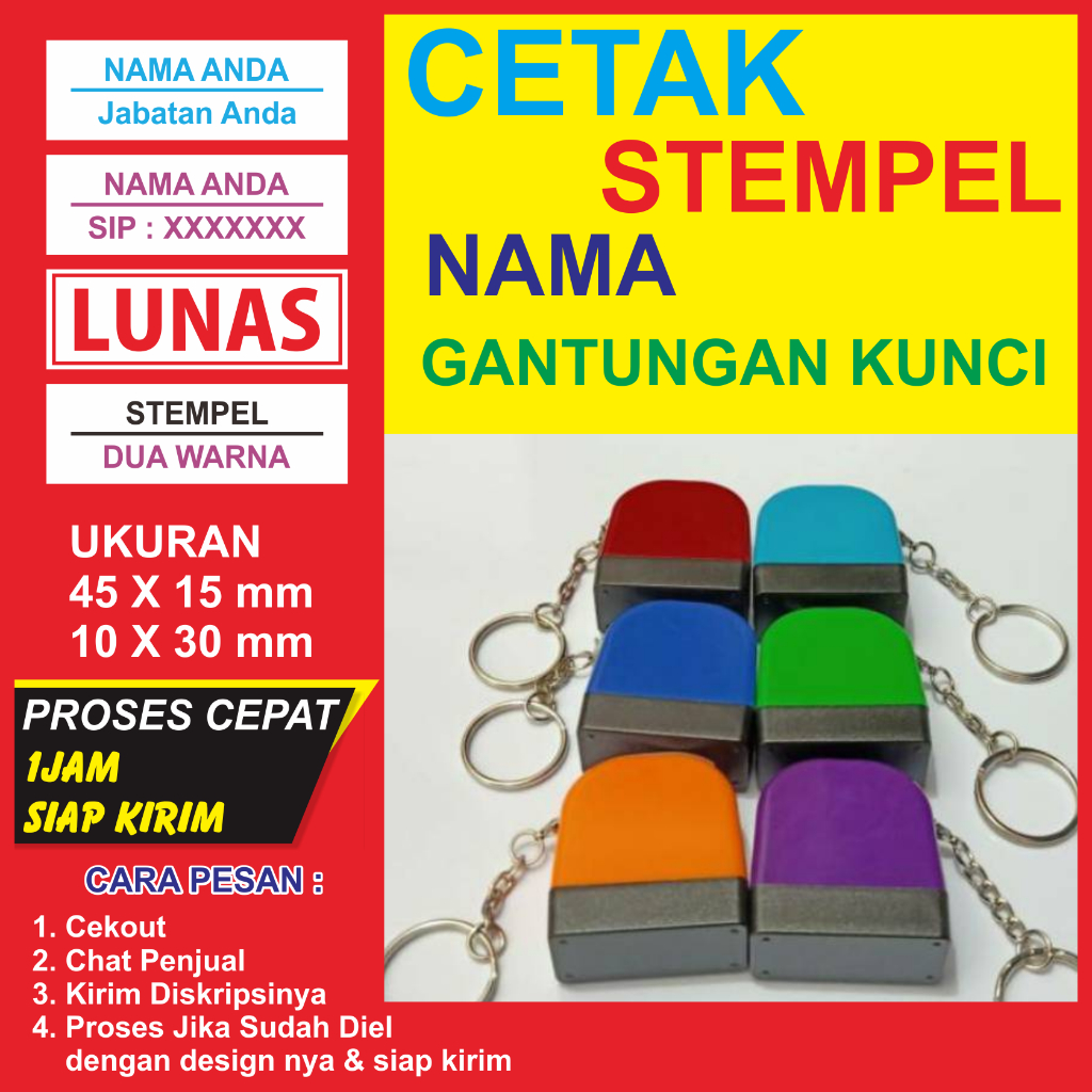 

CETAK STEMPEL NAMA BIDAN/DOKTER/ NIP