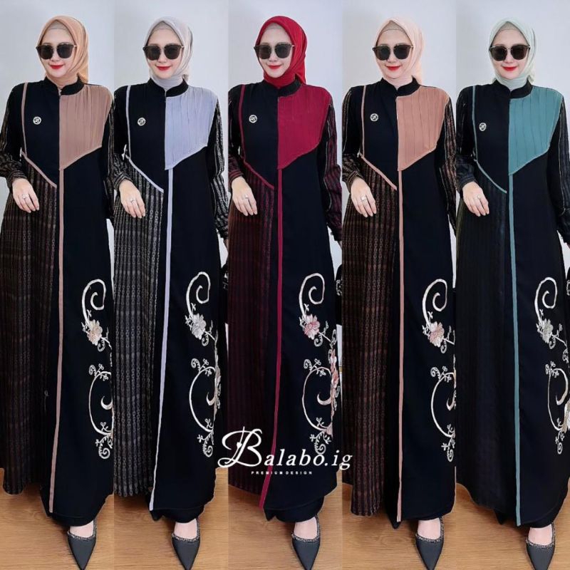 DALINA DRESS BY. BALABO ORI// READY