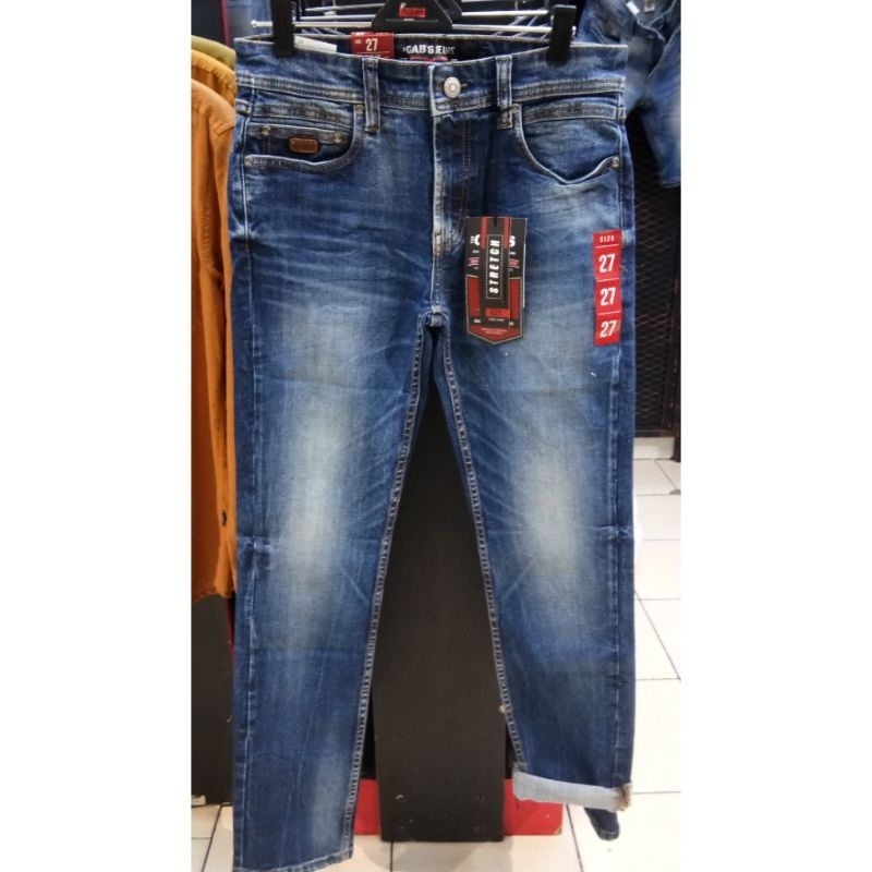 Celana jeans panjang pria The Gab's jeans by Gabrielle original mens ABRD052V092327 Celana slim fit 