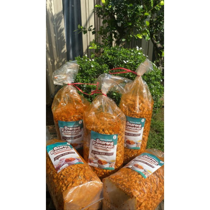 

Basreng stik kasmaran pedas daun jeruk 1kg